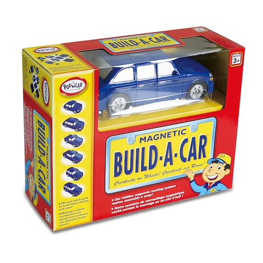 Popular Playthings&#xAE; Magnetic Build-a-Car&#x2122;